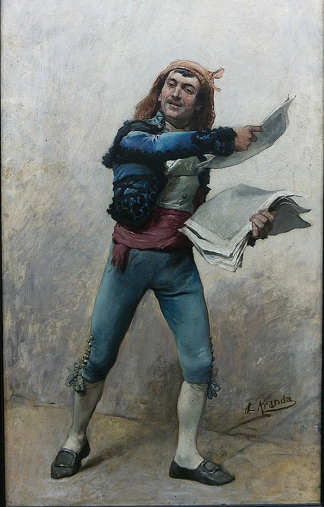 Giornalaio - Museo di Belle Arti delle Asturie